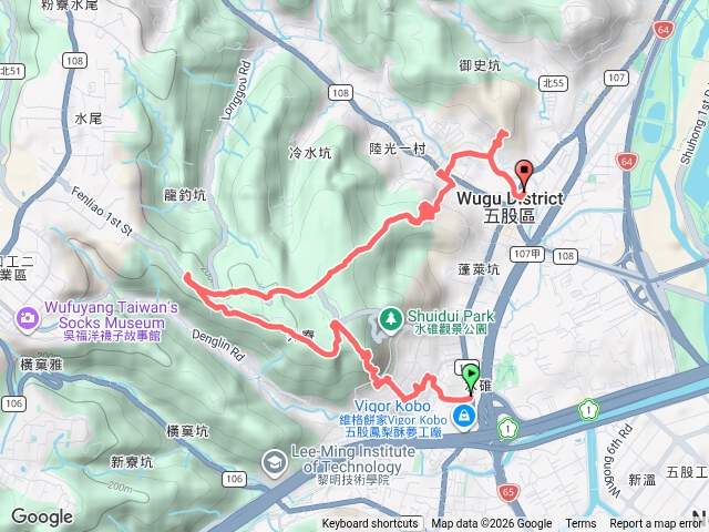 五股四小山（水碓山+外寮嶺山+龍鳳巖山+五股山）預覽圖