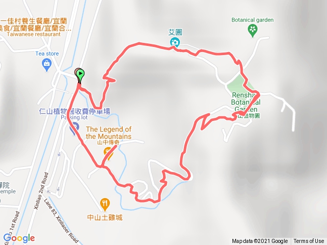 宜蘭冬山仁山步道