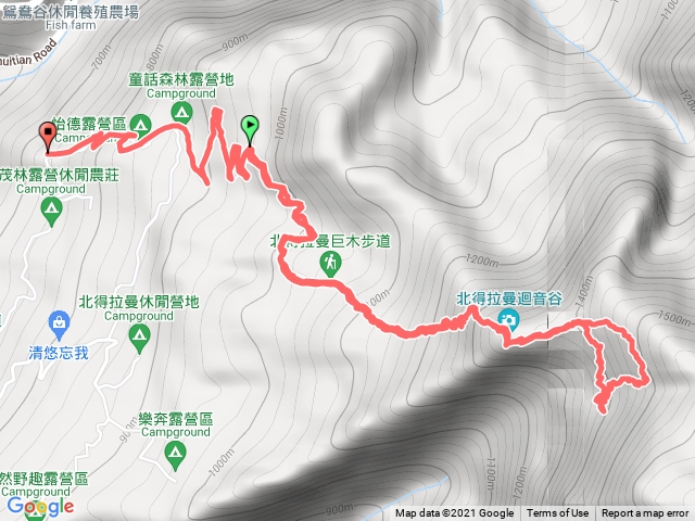 北得拉曼巨木步道
