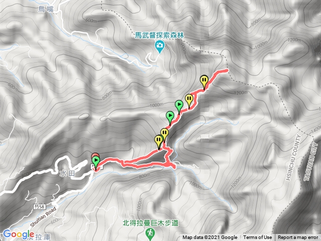 外鳥嘴山（一上二下）