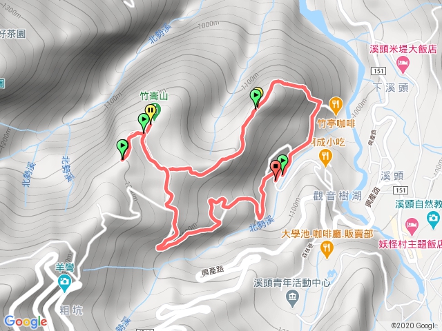 20200219溪頭、竹崙、志騰山