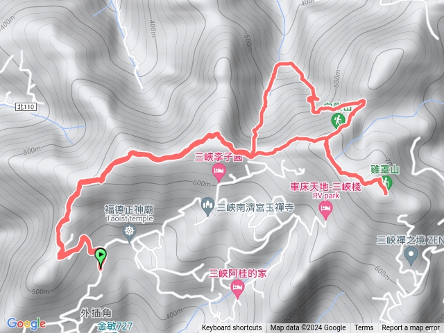 三峽心型三山-鹿窟尖、白雞山、雞罩山