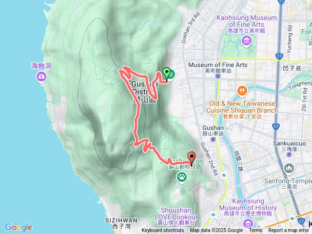 2025.02.08北壽山進南壽山出