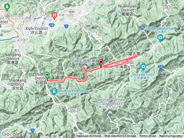 望谷瀑布嶺腳寮古道