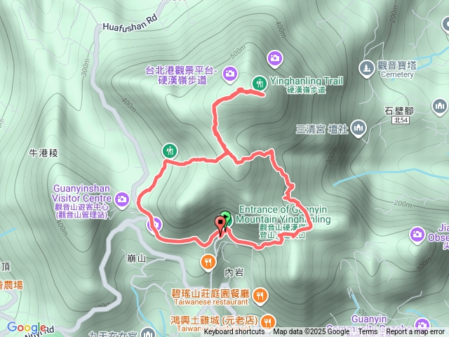 尖山歩道北三叉硬漢嶺楓櫃斗預覽圖