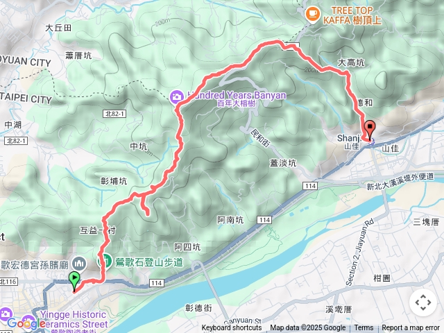 2025微笑山線縱走尋寶集章任務微笑山線：【大棟山系】百年大榕樹段20250702