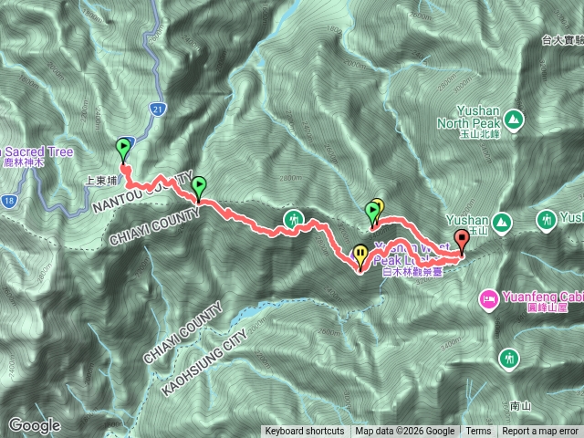2026/8/1玉山登山口➡️排雲山莊➡️玉山西峰