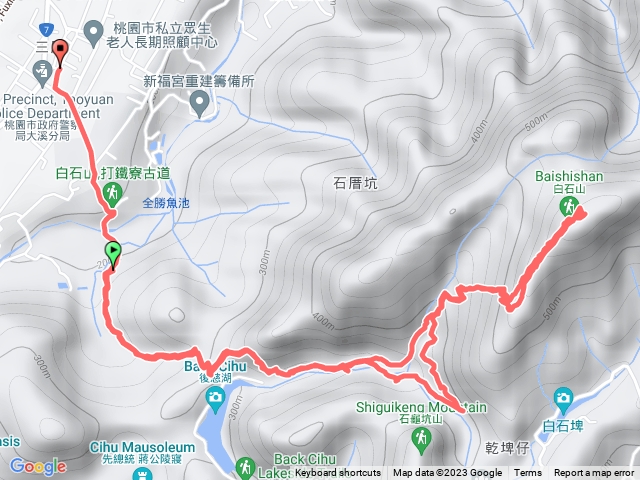 打鐵寮古道白石山