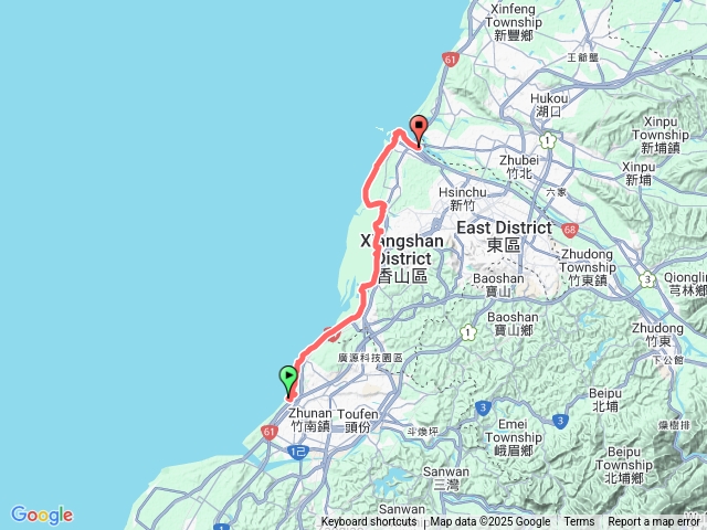 新竹17公裡海岸線步道