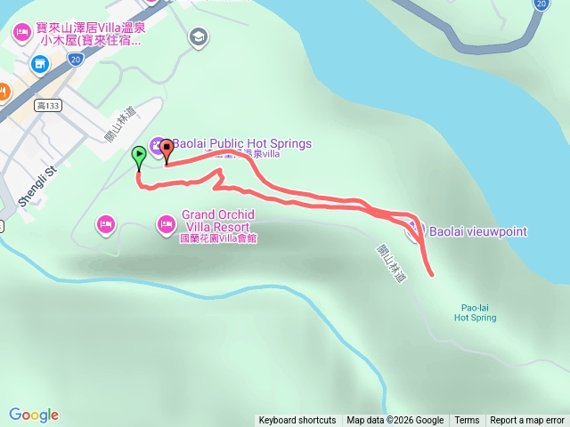 浦來溪頭社棧道