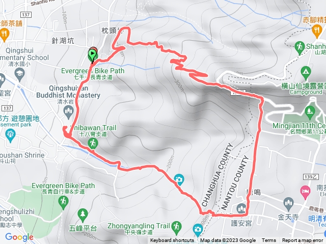 社頭七千一步道1