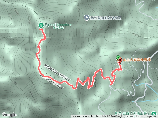鵝公髻山（山上人家預覽圖
