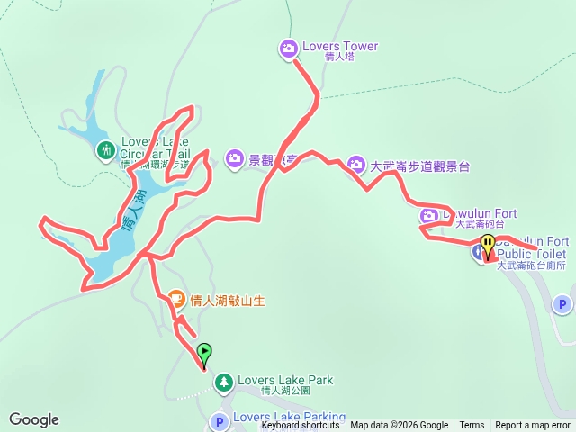 情人湖-大武崙砲台預覽圖
