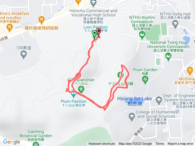 十八尖山、十八尖山東峰