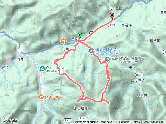 麒麟山-鳥尾山-鳥嘴尖-竹崙山預覽圖