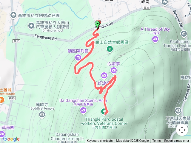 1140426_大崗山生態園區步道(大崗山三角點）