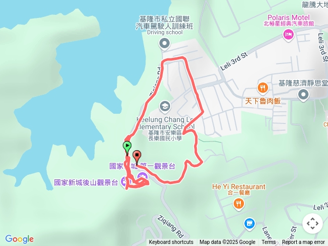 新山水庫金龍湖公園步道