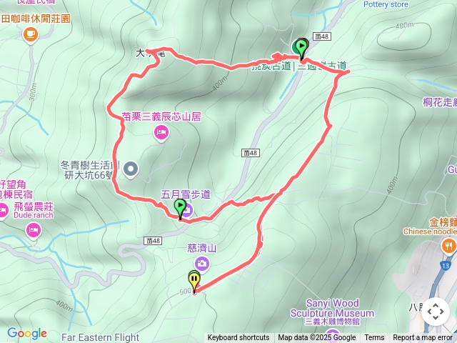 三通嶺古道&挑炭古道、慈濟山O繞