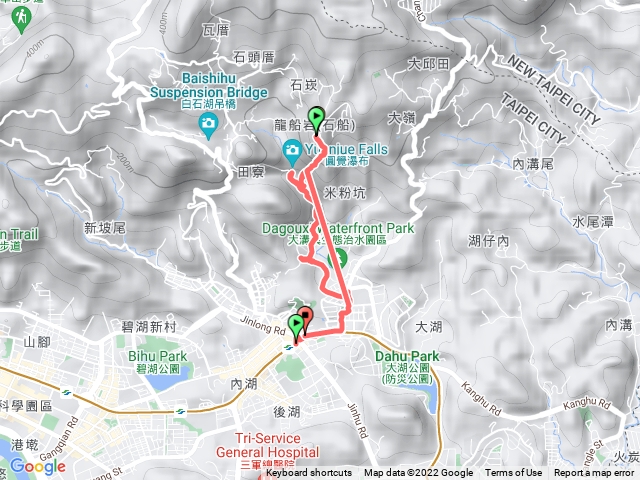 內湖到龍船岩