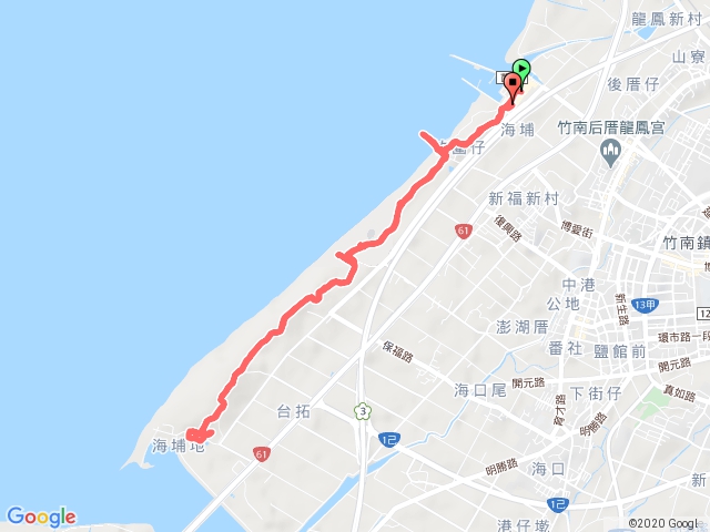 竹南濱海森林步道