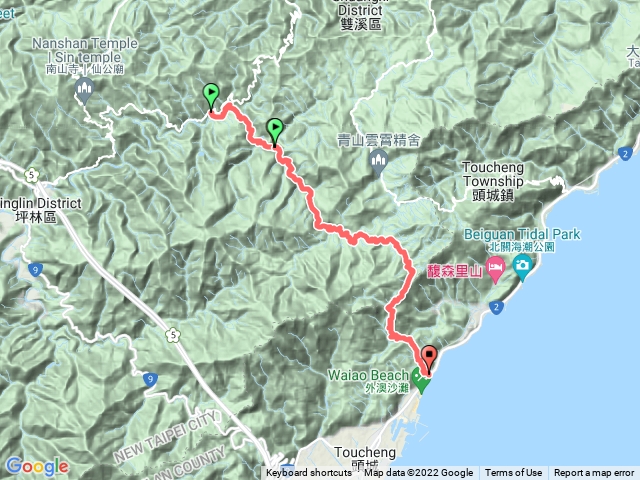 淡蘭古道中路（闊瀨到外澳）