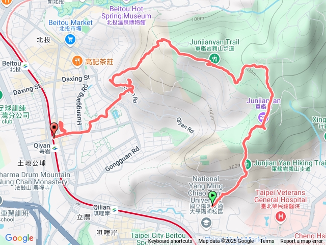 軍艦岩到丹鳳山