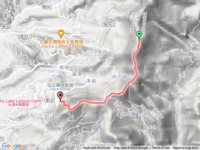 仙公廟縱走大獅嶺來回