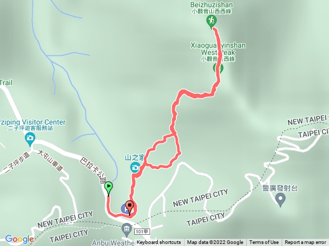 小觀音山西西峰