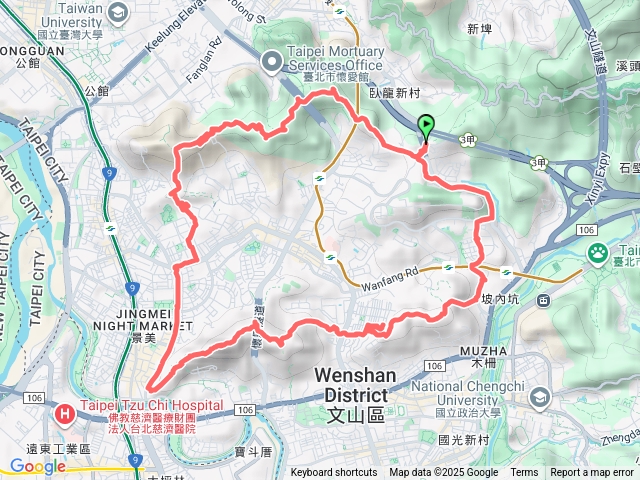 萬芳群峰環走預覽圖