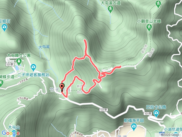 小觀音山西峰西西峰