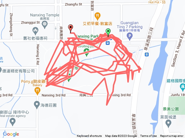  南興公園路跑111-1