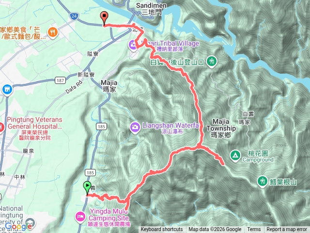 瑪家三兄妹（笠頂山、真笠山、白賓山）連走下水門社區預覽圖