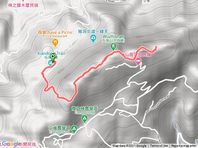 20210320 五指連峰