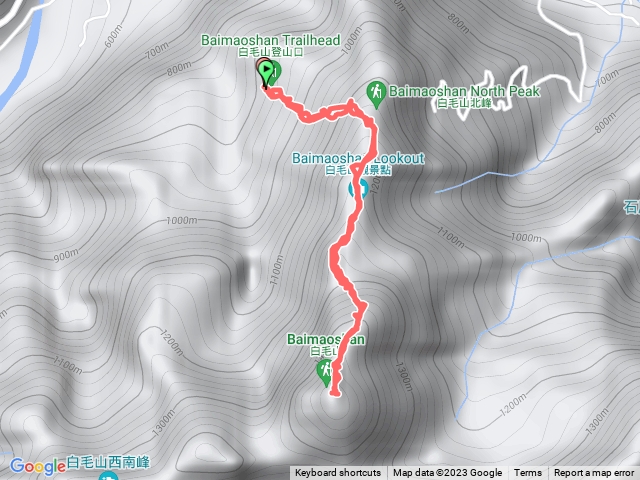 谷關白毛山-112年09月24日