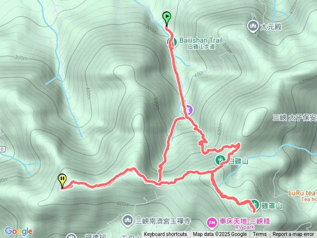白雞三山（鹿窟尖-雞罩山-白雞山）預覽圖