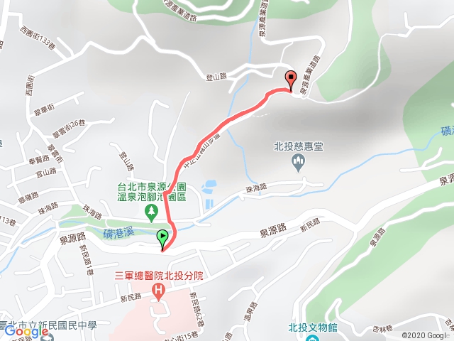 郵政訓練所步道