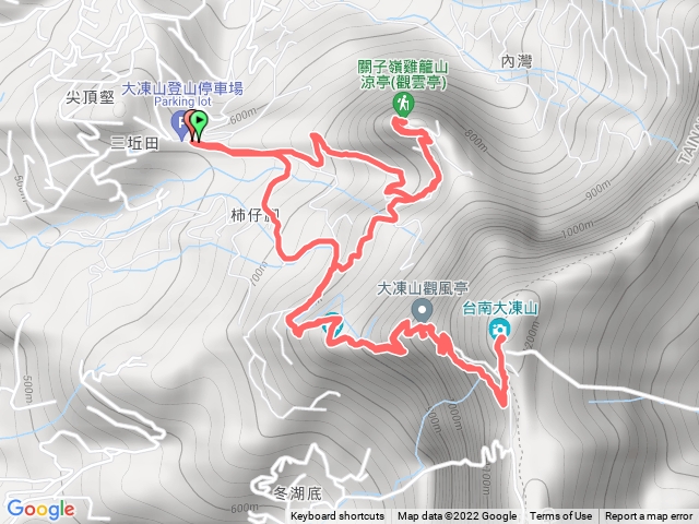 大凍山基隆山鐵腿行
