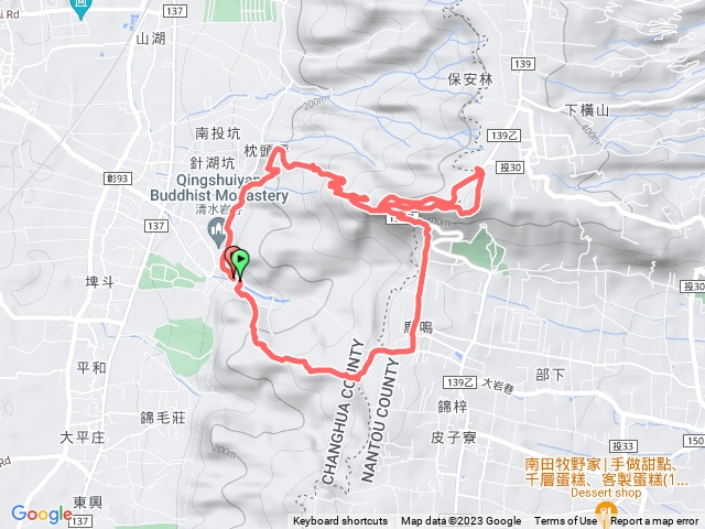 社頭田中中央領步道