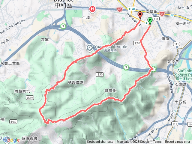 微笑山線：【天上山系】烘爐地土地公段(五尖山)預覽圖