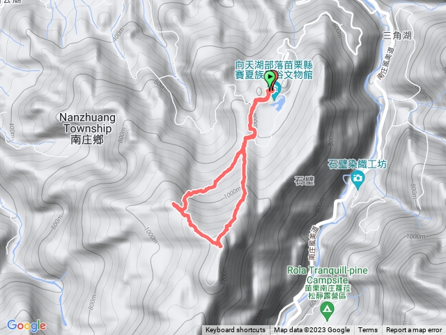 小百岳向天湖山