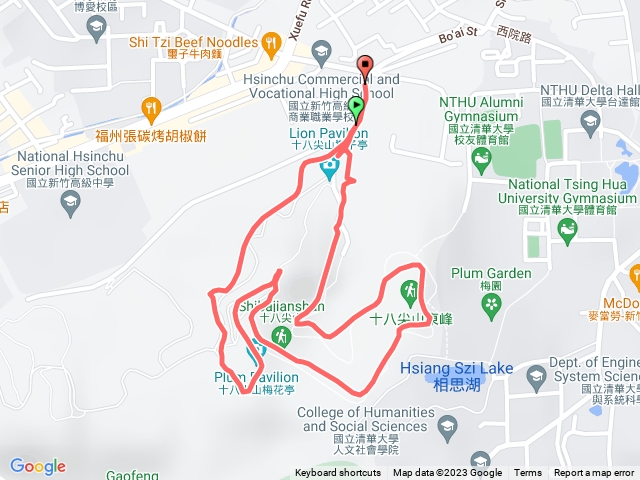 新竹十八尖山登山步道預覽圖