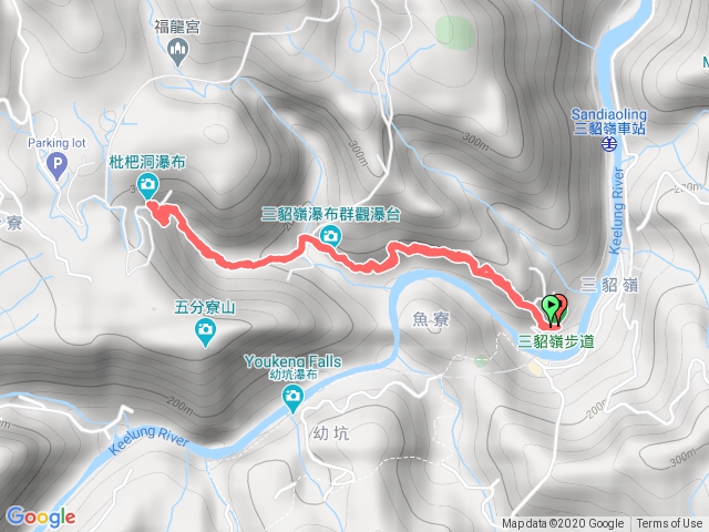 三貂嶺步道賞瀑布