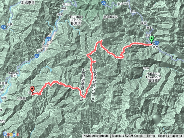 20250125 - 30 海諾南山東南稜接南一段下石山秀湖出藤枝(+麻乾於巒山)