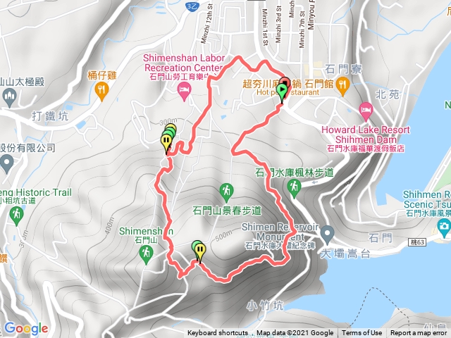 桃園石門山登山步道