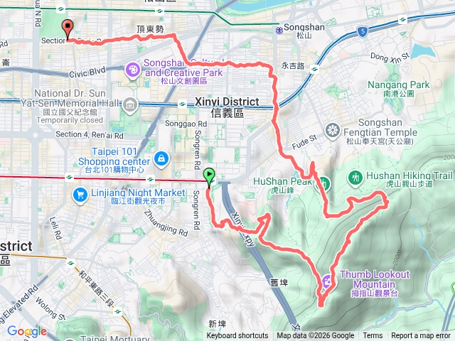 1150405清明雨歇健身go