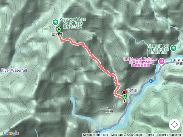 屋我尾山步道（麗陽）