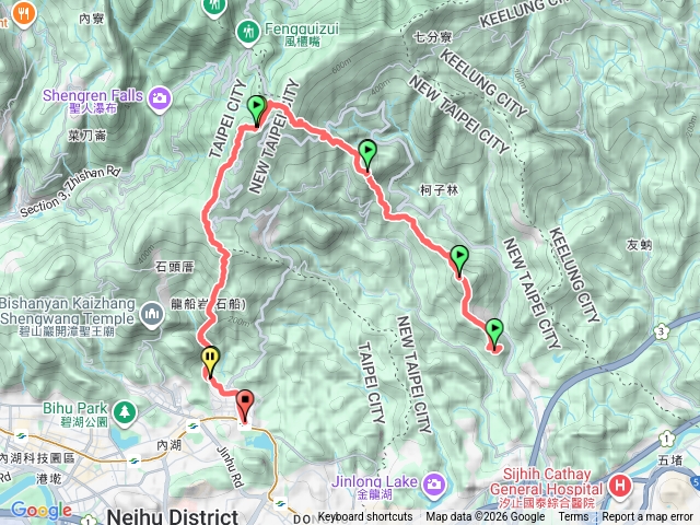 北金柯火車五梅就白開龍（北龍縱走）預覽圖