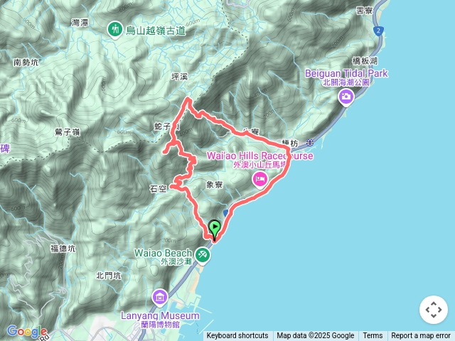 2024-05-05 外澳車站～石空古道～接天宮～象寮古道～坪溪古道～梗枋古道～頭城農場O繞