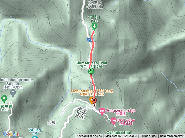 石門山登山步道