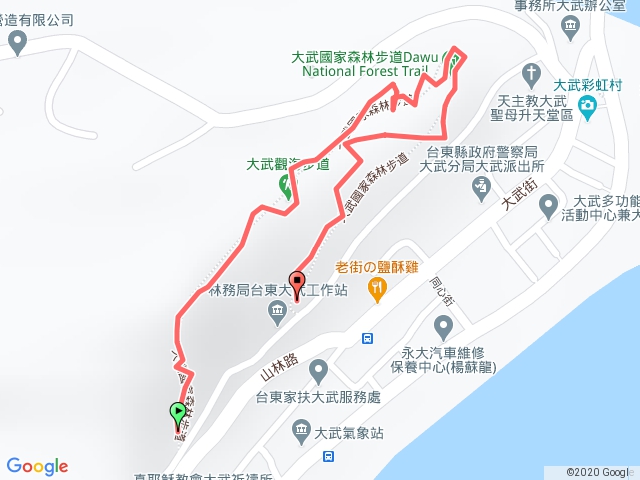 大武觀海步道南進北出